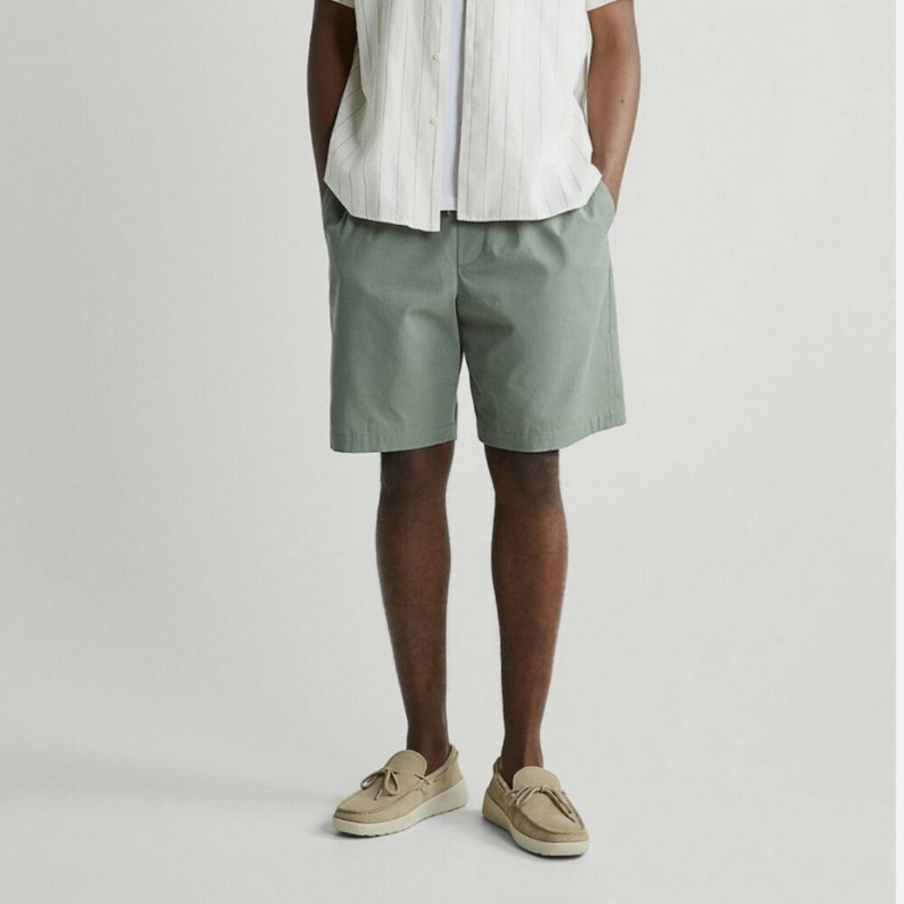 Zara Suede Driving Loafer